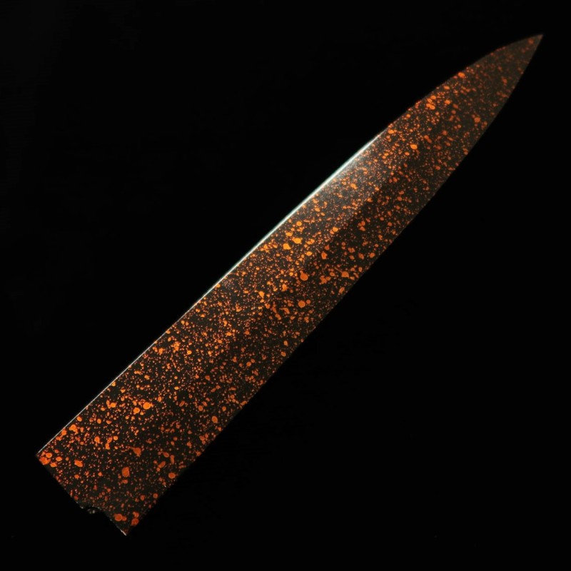 Knife Saya for Yanagiba lacquered (golden brown/dark) without pinhole (240/270mm)