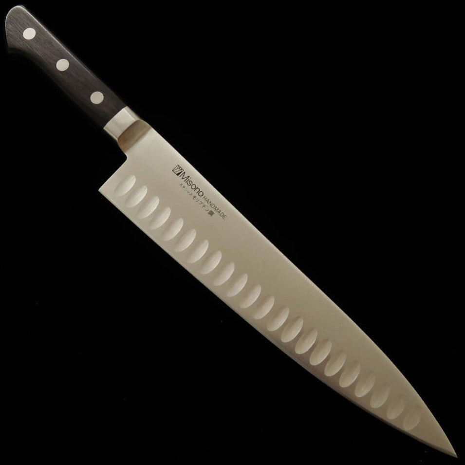 Misono MISONO Gyuto acero molibdeno con alveolos (180-300 mm)