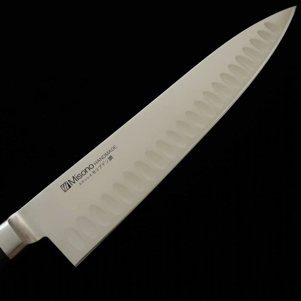 Misono MISONO Gyuto acero molibdeno con alveolos (180-300 mm)
