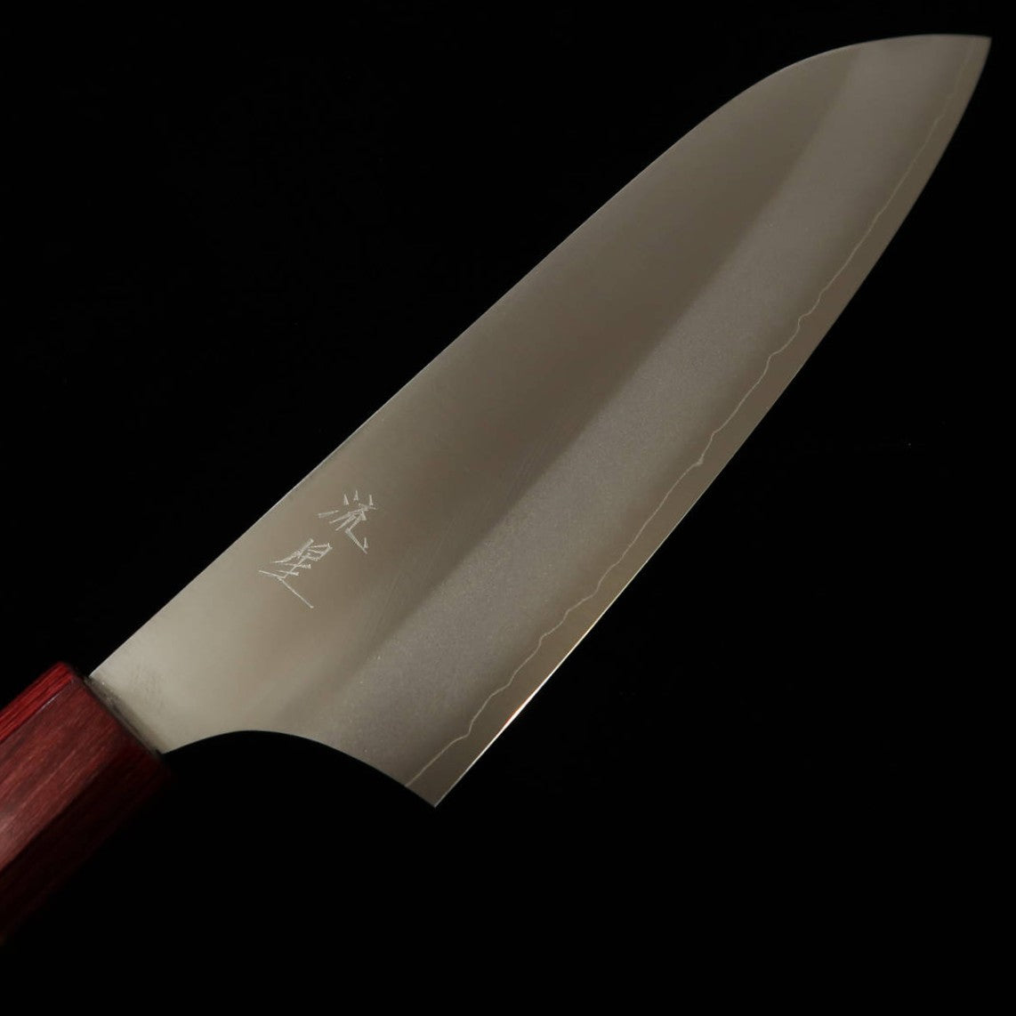 STYLE-K 黒崎真 - 流星 ‐ 三徳 青紙スーパー アメリカンチェリー柄 (170mm)