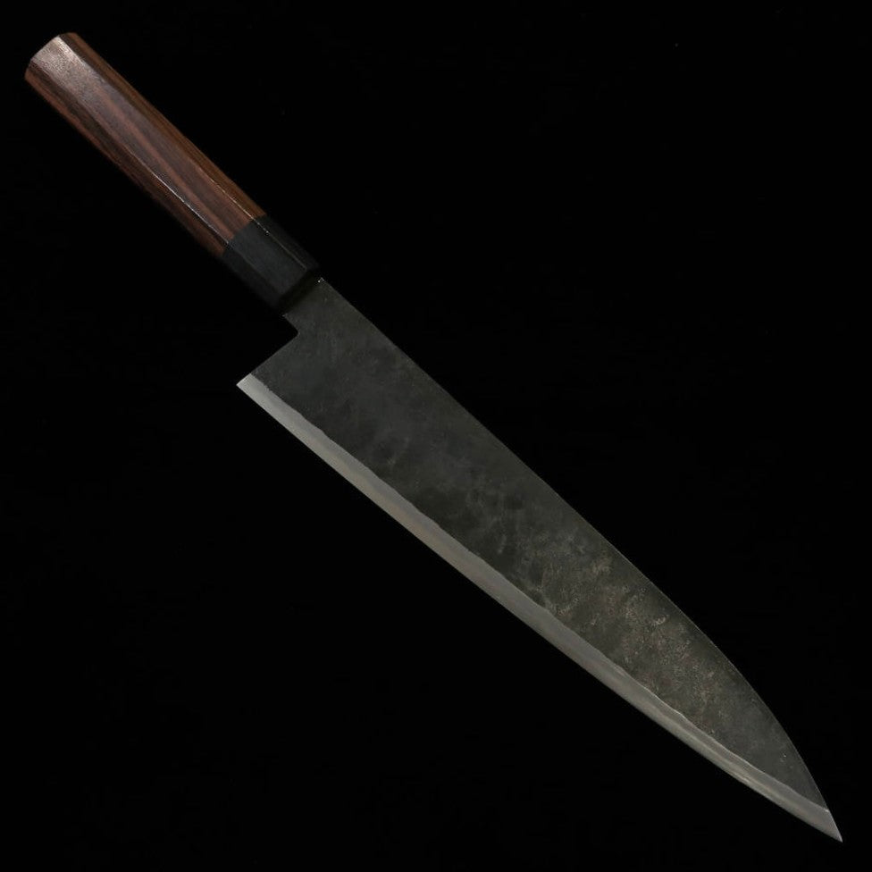 武田刃物TAKEDA 備中手打ち鍛冶 身卸出刃 特大 日立青紙スーパー鋼(230~250mm)