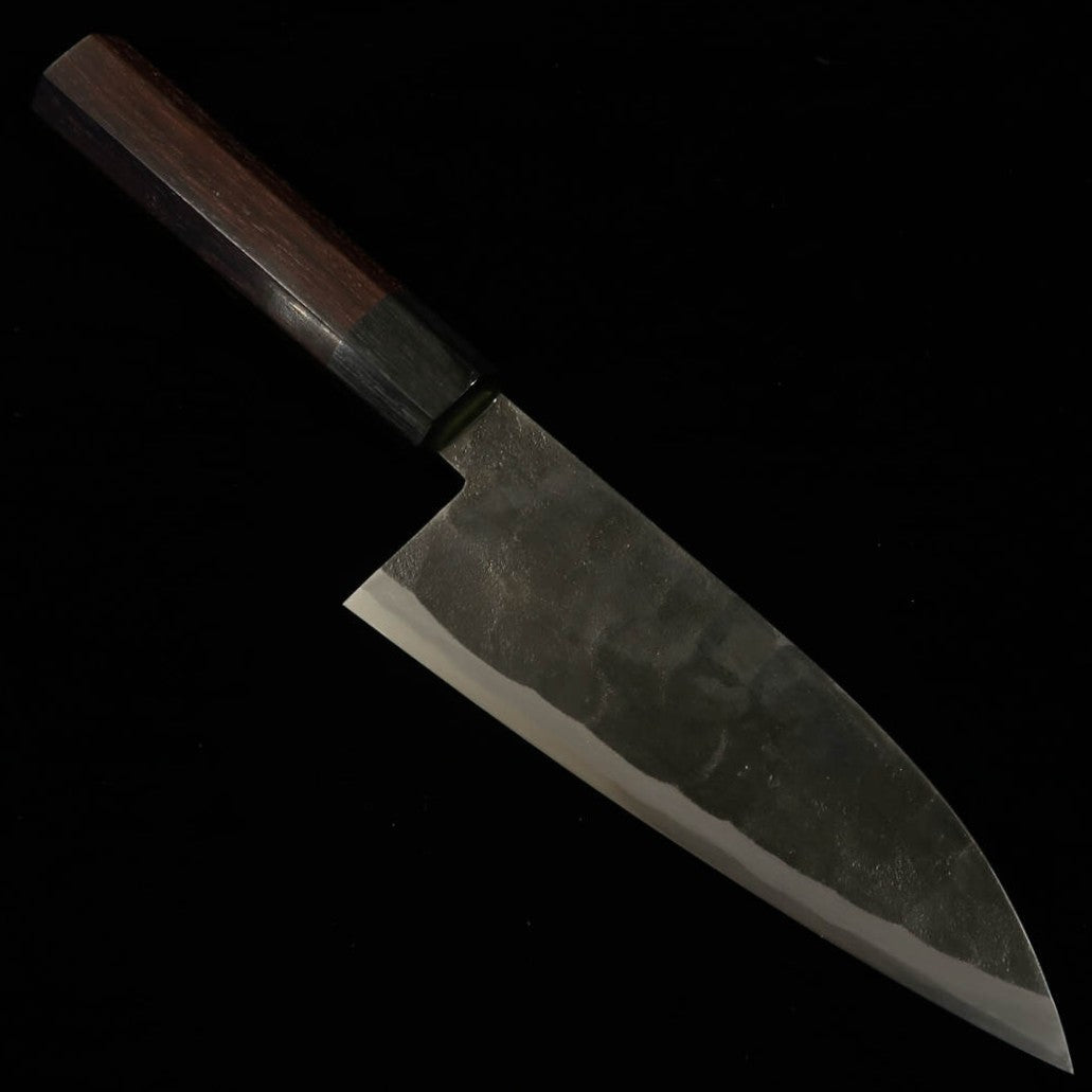 武田刃物TAKEDA 備中手打ち鍛冶 出刃 中 日立青紙スーパー鋼(150mm)