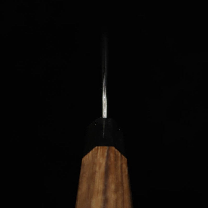 Nigara Cutelaria NIGARA Aogami Super Polido Martelado Kirituke Petty Cabo de Teca (95/150mm)