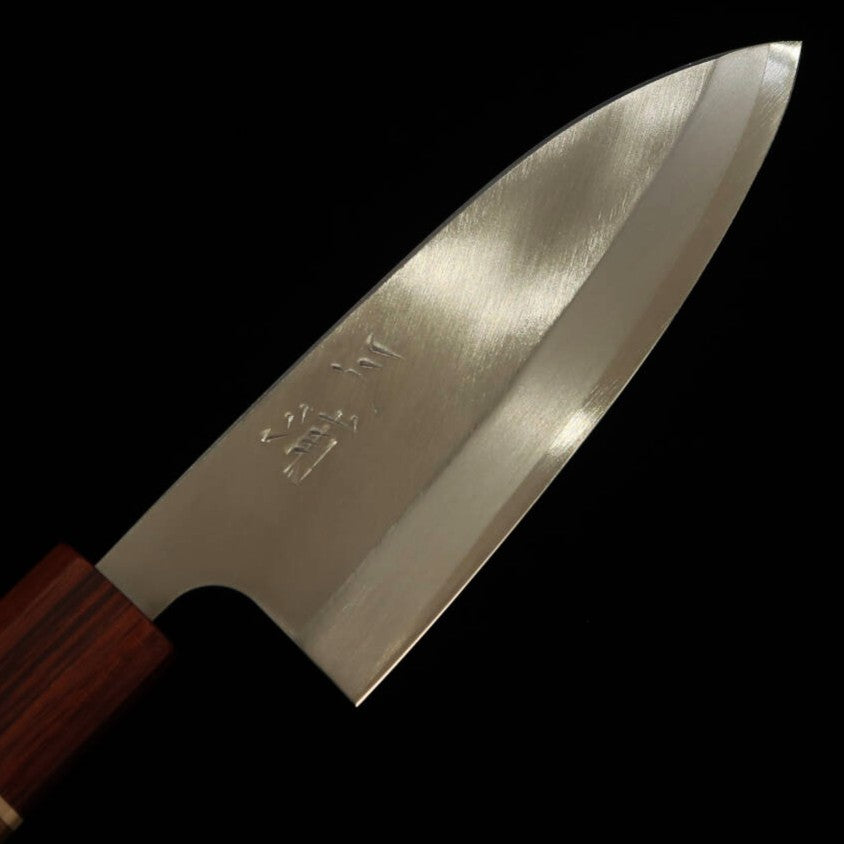 Miura Deba Pequena Aço Molibdênio Cabo de Pau-rosa (120mm)