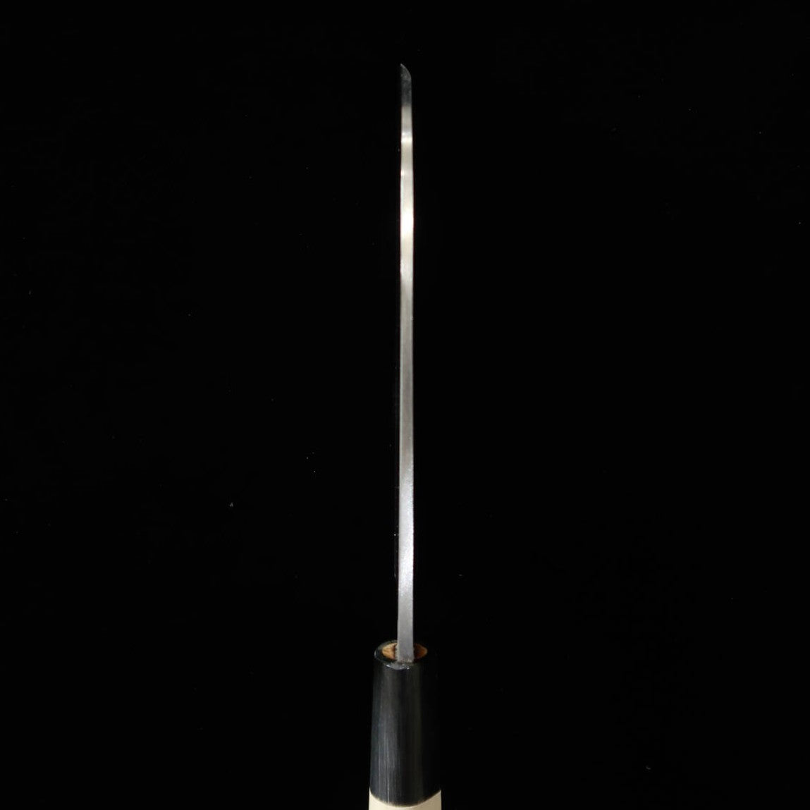 三浦MIURA 面取り 日本鋼 水牛朴栗型柄 (150mm)