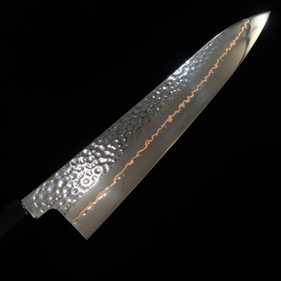 Gyuto MIURA SLD martilleado mango octogonal de wengué (210 mm)
