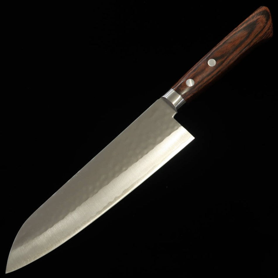 Miura Gyuto Kiryuu VG10 Martelé Damas, manche acajou (185mm)