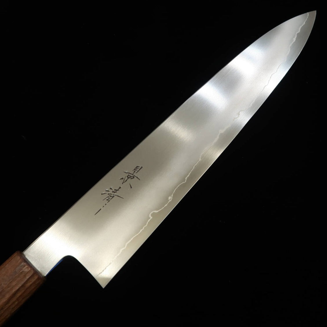 景清KAGEKIYO 和牛刀 銀紙三号 ウォルナット縦縞柄 (270mm)