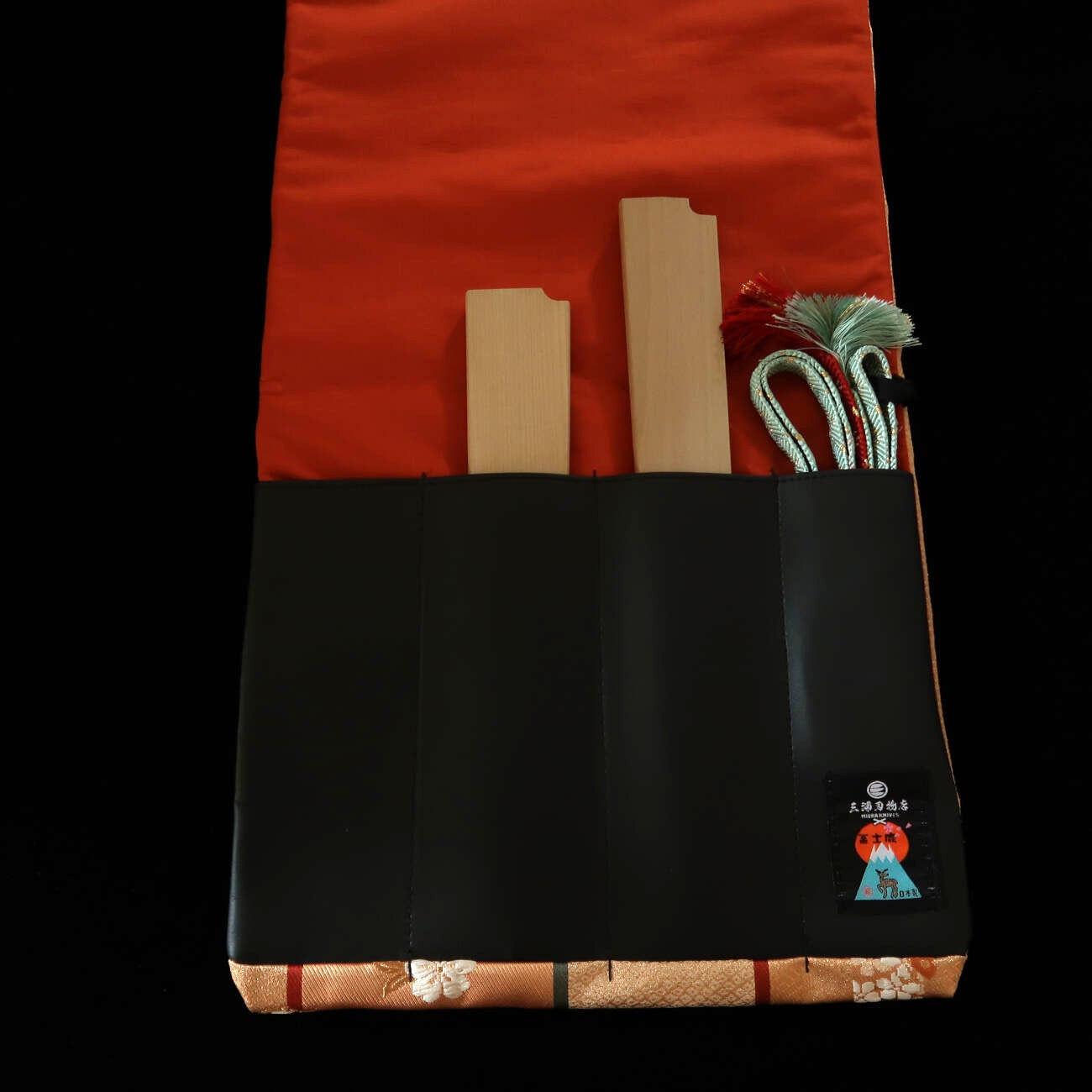 Estojo para Facas Estampa de Quimono para 4 facas Fujishika 79×29,5cm
