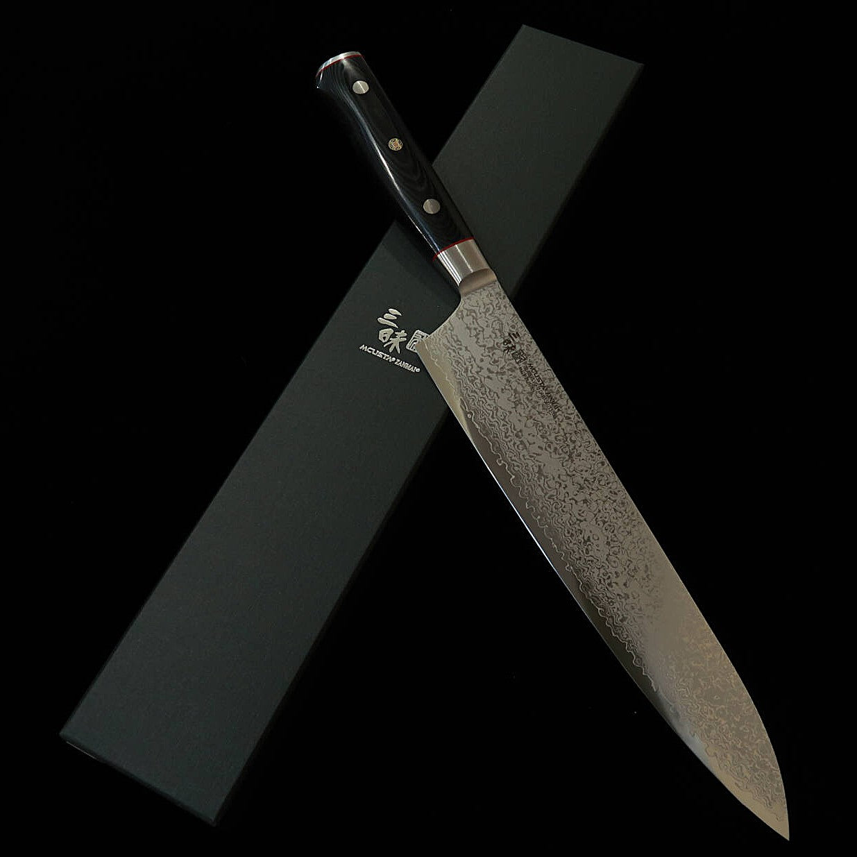 【新定番】三昧MCUSTA ZANMAI クラシックプロ3 ダマスカスゼブラ 牛刀(180-240mm)