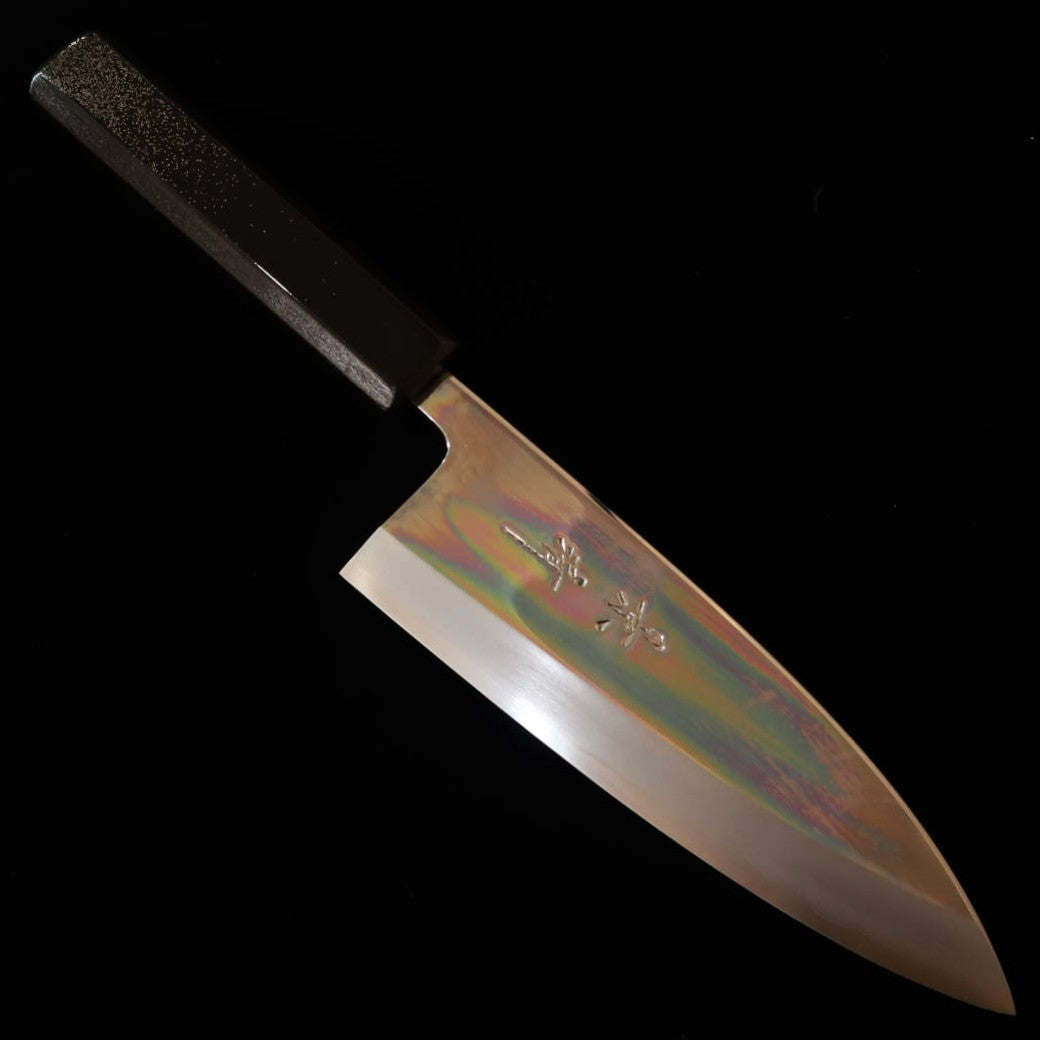 景清 KAGEKIYO 出刃 銀紙三号 漆平目柄 （165mm） – 三浦刃物店 Miura