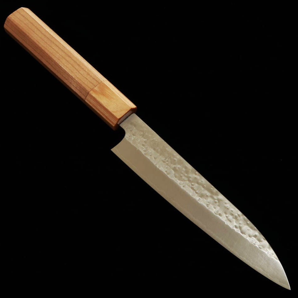 STYLE-K Kurosaki Makoto Petty Knife SG2 martelada cabo octogonal de cerejeira (135mm)