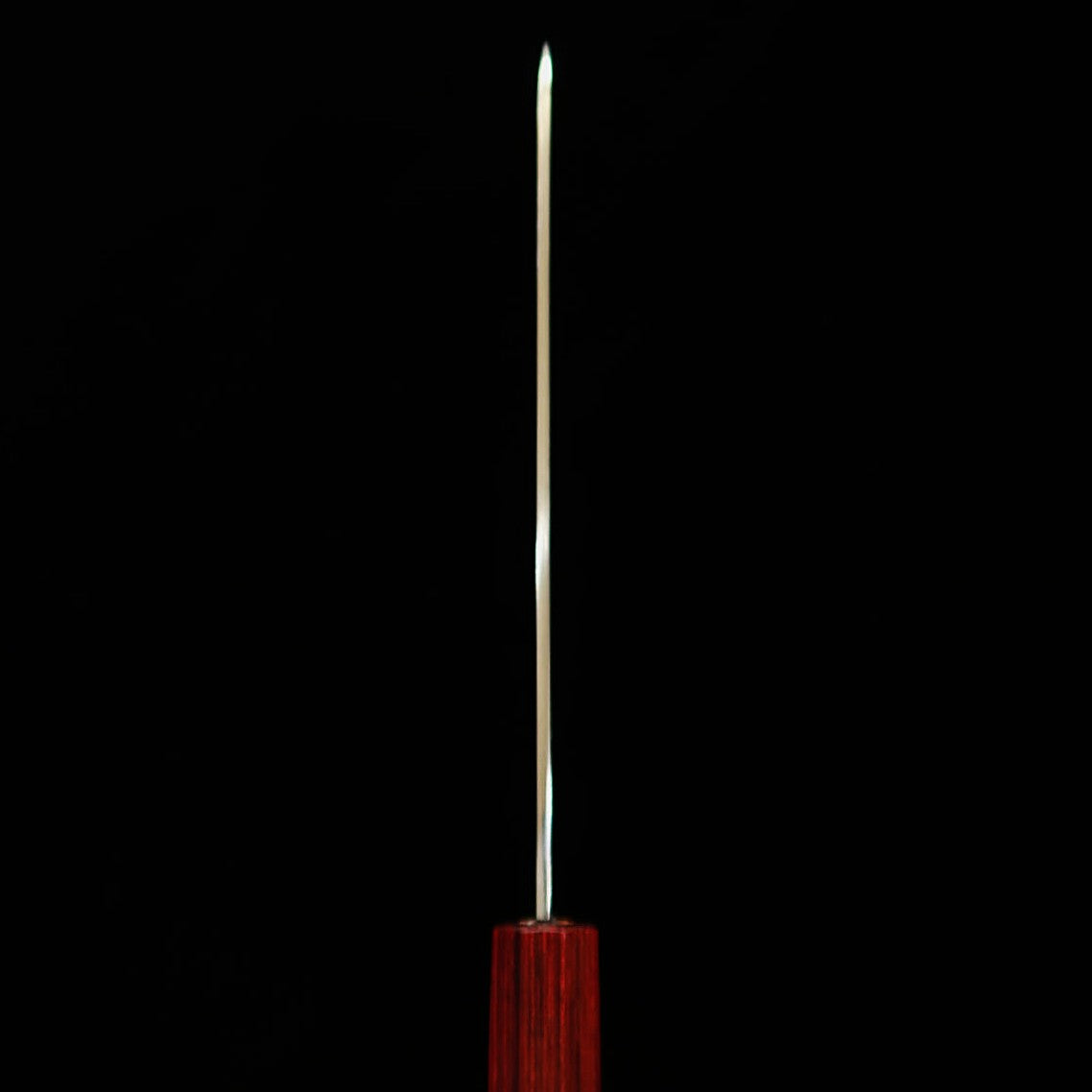STYLE-K Kurosaki Makoto - Ryūsei - Cuchillo Petty Acero Azul Super Mango de cerezo americano (150 mm)