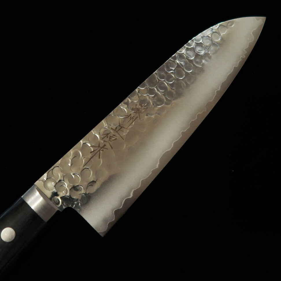 V.ROAD Santoku VG10 Hammered Plywood Handle (165mm)