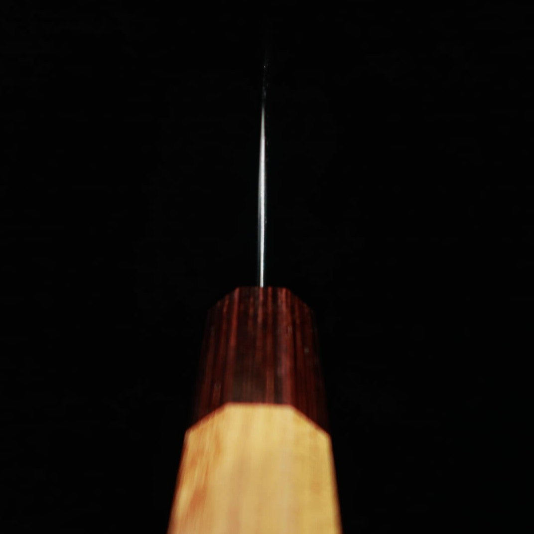 Miura MIURA Santoku Aogami Super Polido Cabo Octogonal de Zelkova (165mm)