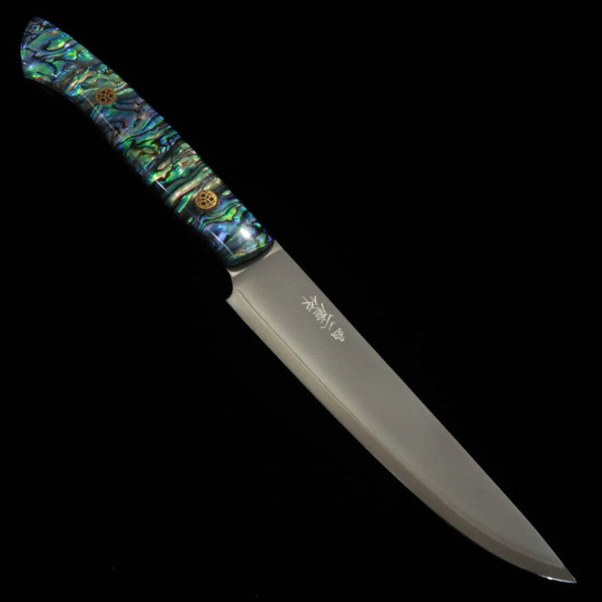 Nigara Cutelaria Faca para Bife SG2 Cabo de Madrepérola (130mm)