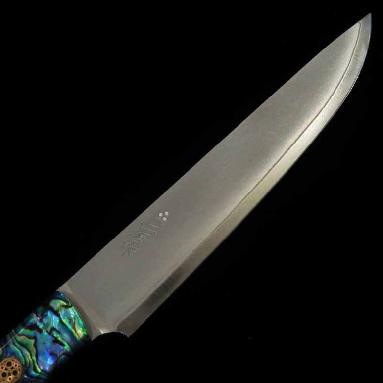 Nigara Cutelaria Faca para Bife SG2 Cabo de Madrepérola (130mm)