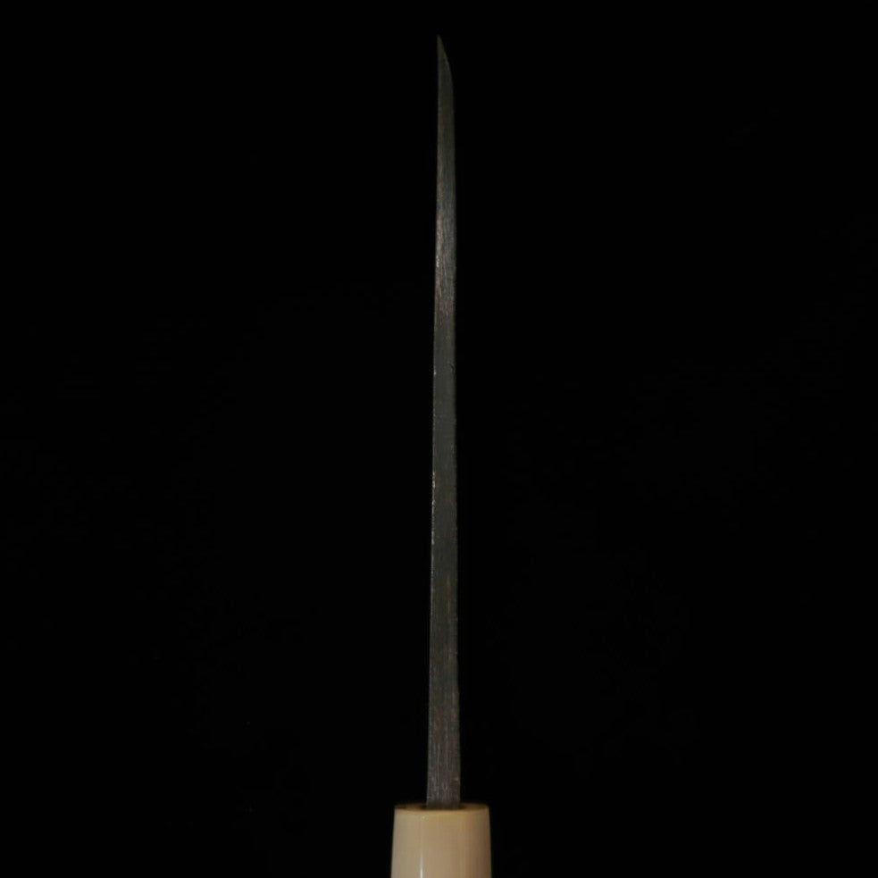 MIURA ITADAKI Deba Shirogami No.2 Forjado negro mango octogonal de magnolia (150/165 mm)