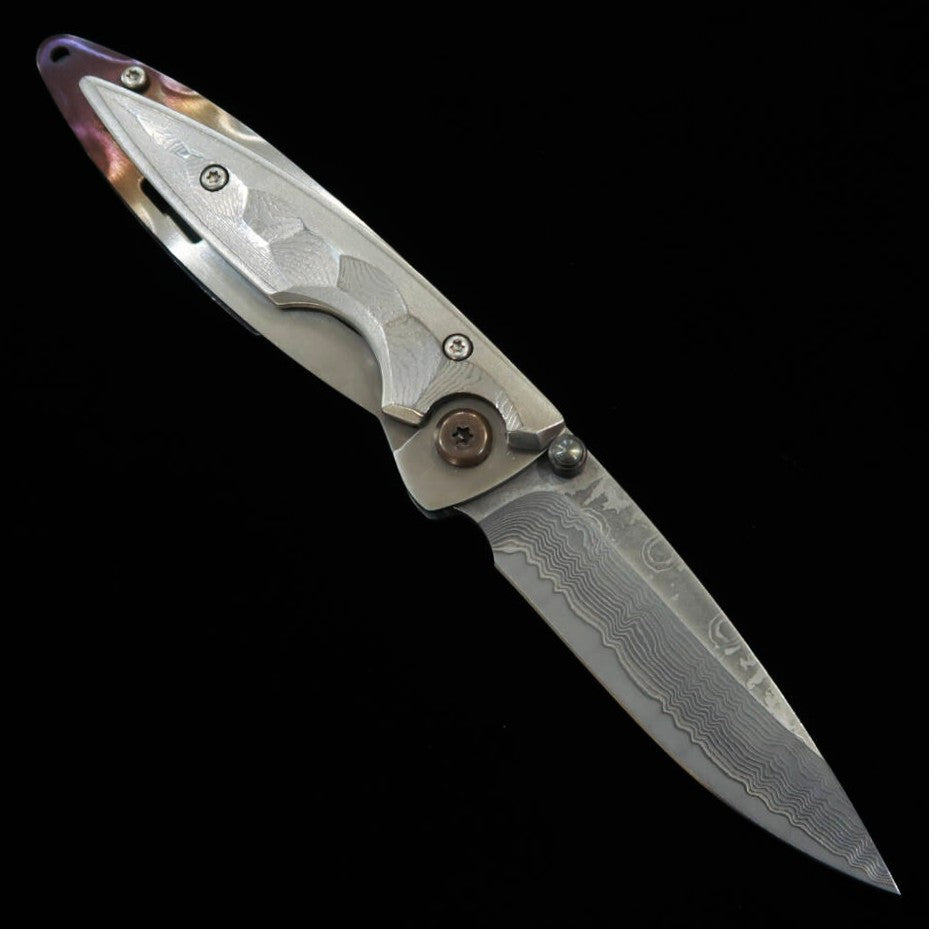 Mcusta Shinra Kasumi serie VG-10 Damasco MC-0031D (71mm)