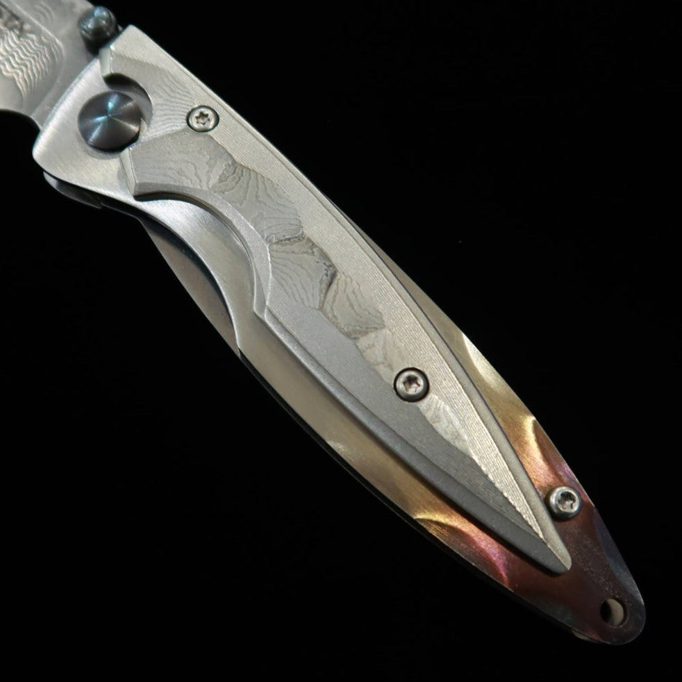 Mcusta Shinra Kasumi serie VG-10 Damasco MC-0031D (71mm)