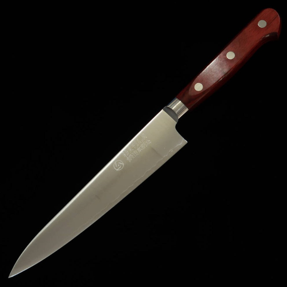 Miura Petty Knife R2 Red Plywood (130/150mm)