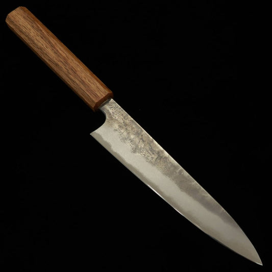 Petty MIURA Aogami nº2 Acabado Nashiji Mango de roble (150mm)