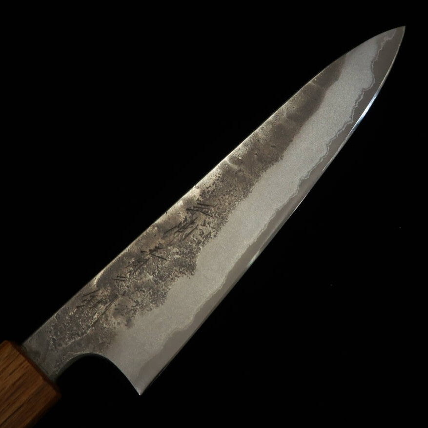 MIURA Petty Aogami No. 2 Nashiji Oak Handle (150mm)