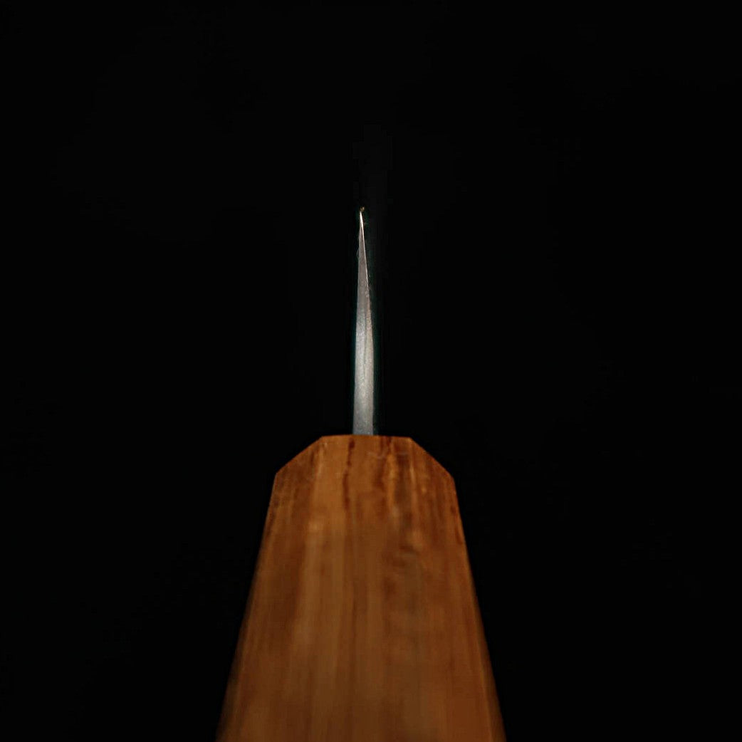 MIURA Petty Aogami No. 2 Nashiji Oak Handle (150mm)