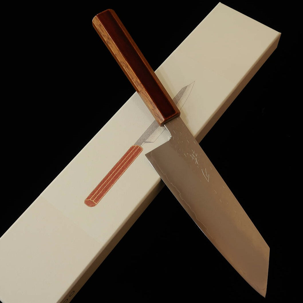 Bunka HADO Shiosai SG2 Hammered Stabilized Wood Handle (180mm)