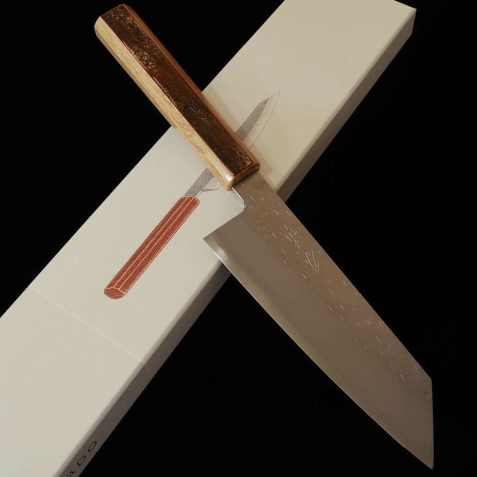 HADO Bunka Shiosai SG2 Hammered Stabilized Wood Handle (180mm)