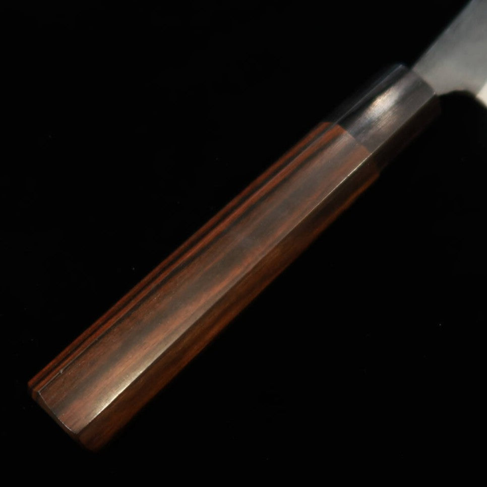 三浦 MIURA by Shindo 先丸筋引 青紙二号 黒檀八角柄 (240-330mm)