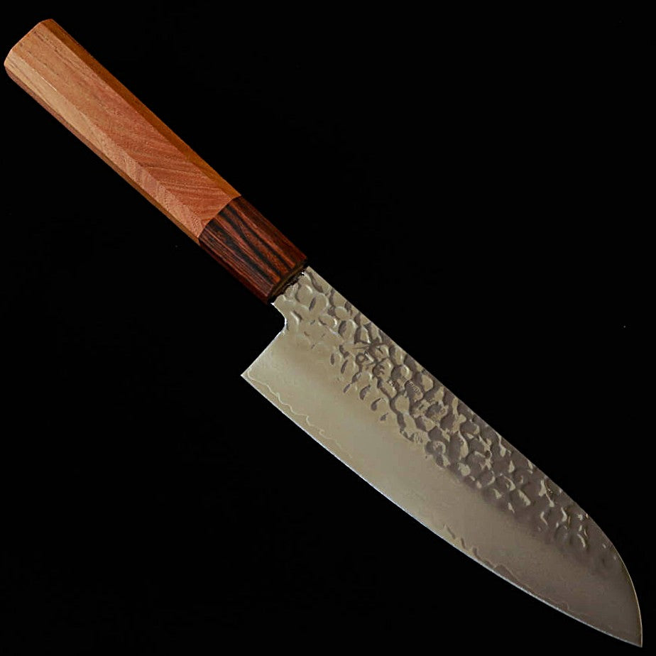 堺孝行Sakai Takayuki 三徳 33層ダマスカス 欅八角柄 180mm