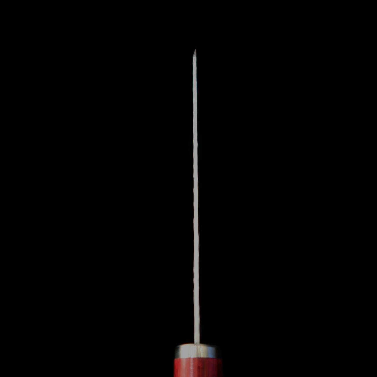 Kiritsuke Santoku MIURA inox martelado cabo em madeira vermelho (165mm)