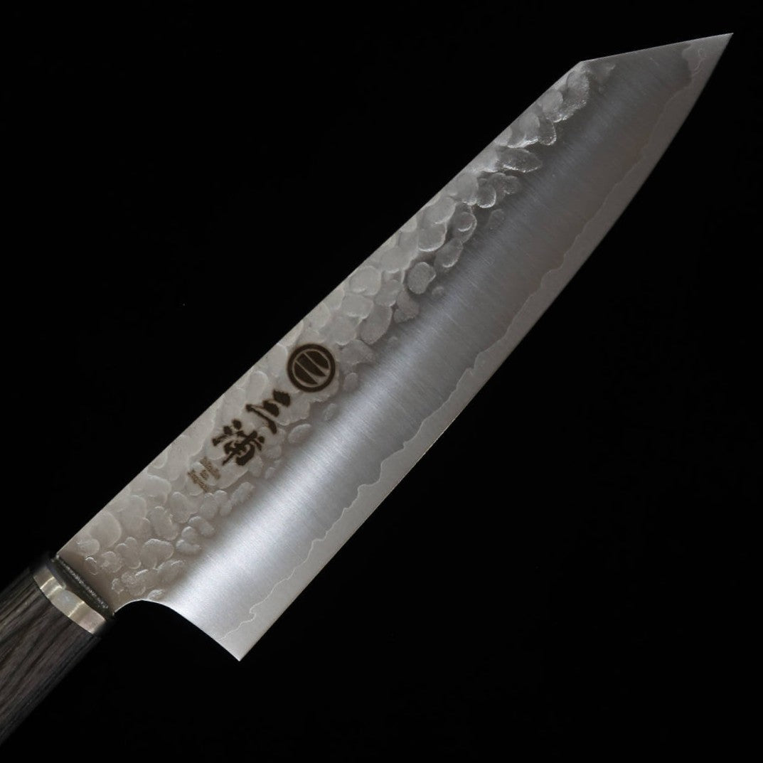 Miura MIURA Kiritsuke VG10 martelé, manche en contreplaqué charbon (165 mm)