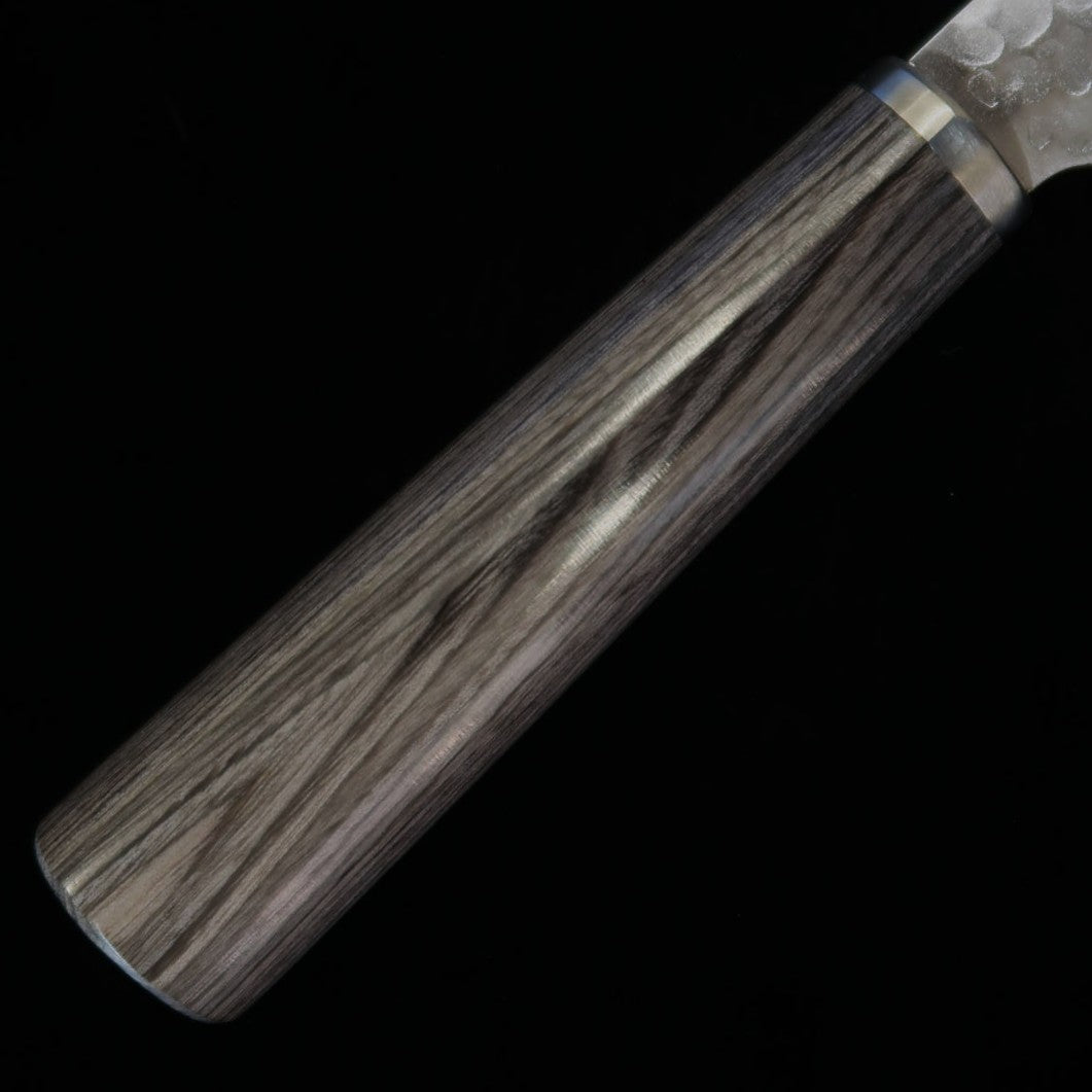 Miura MIURA Kiritsuke VG10 martelé, manche en contreplaqué charbon (165 mm)