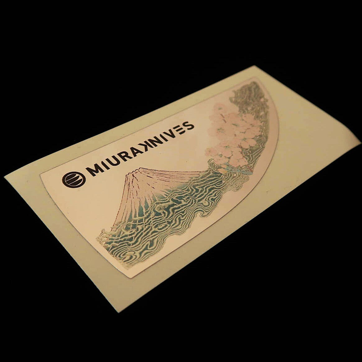 三浦オリジナルステッカー 2026ver ナイフ型