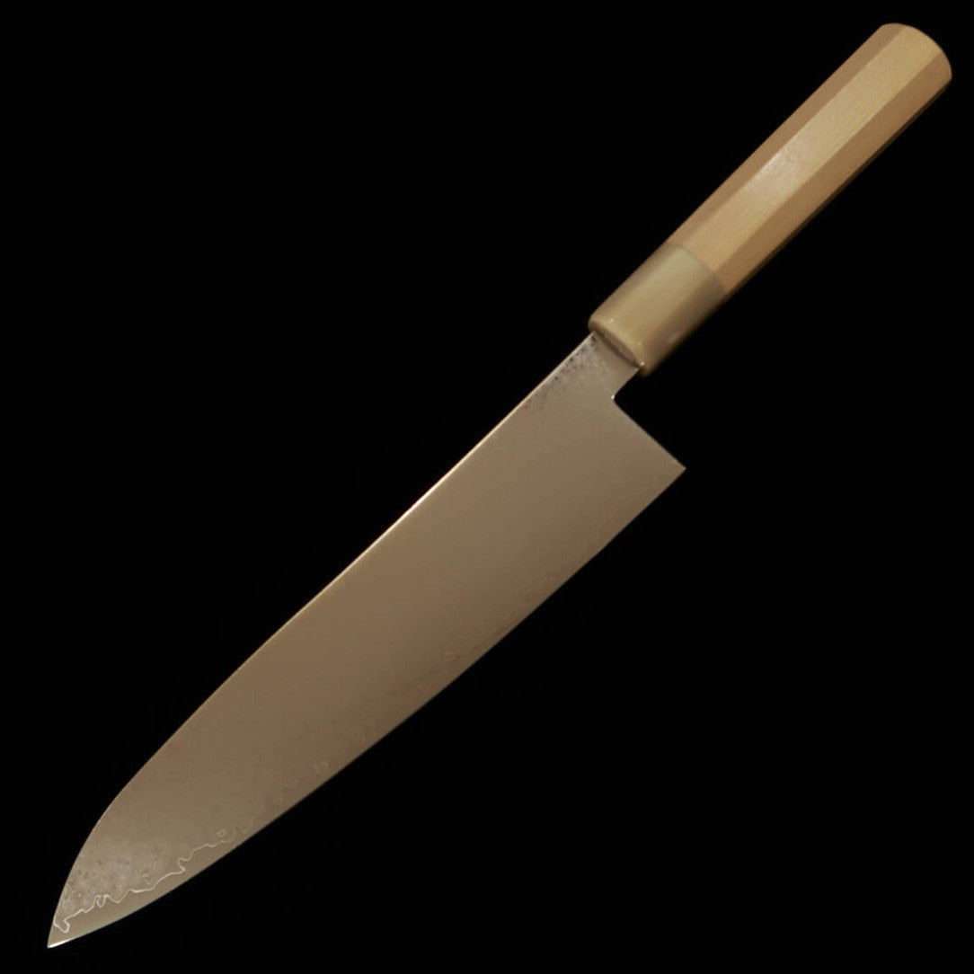 Miura VG-10 Gyuto Damasco mango octogonal de magnolia (210mm)