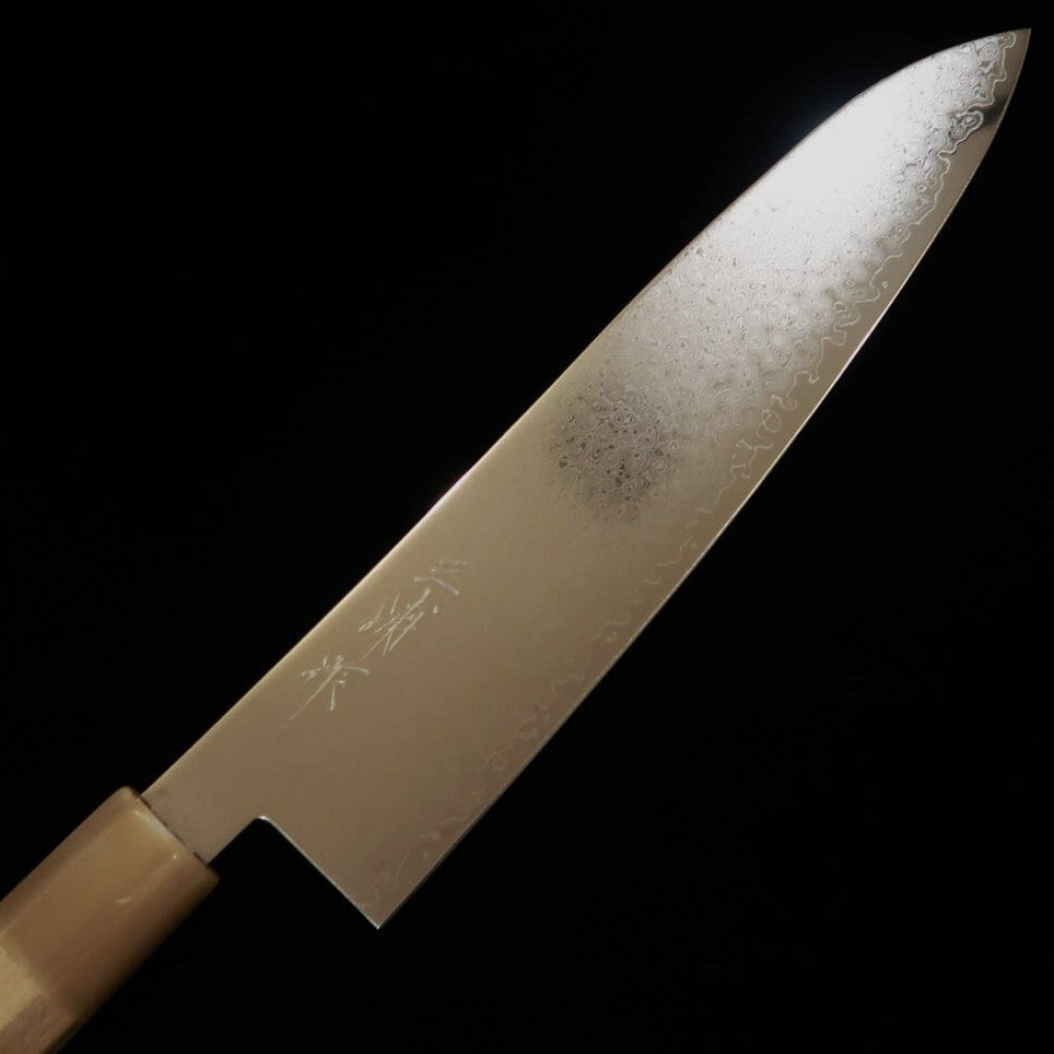 Miura VG-10 Gyuto Damasco mango octogonal de magnolia (210mm)