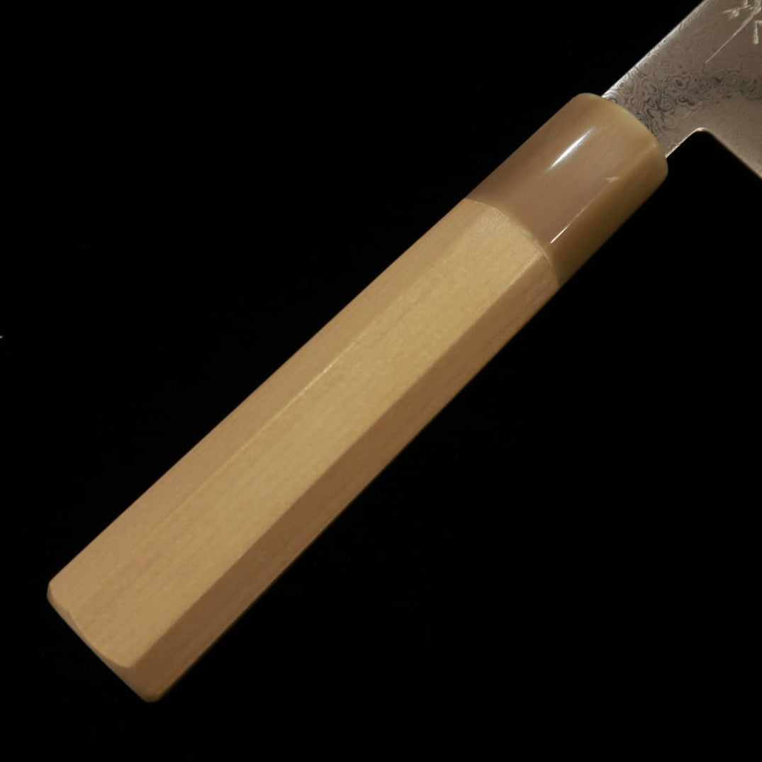 Miura VG-10 Gyuto Damasco mango octogonal de magnolia (210mm)