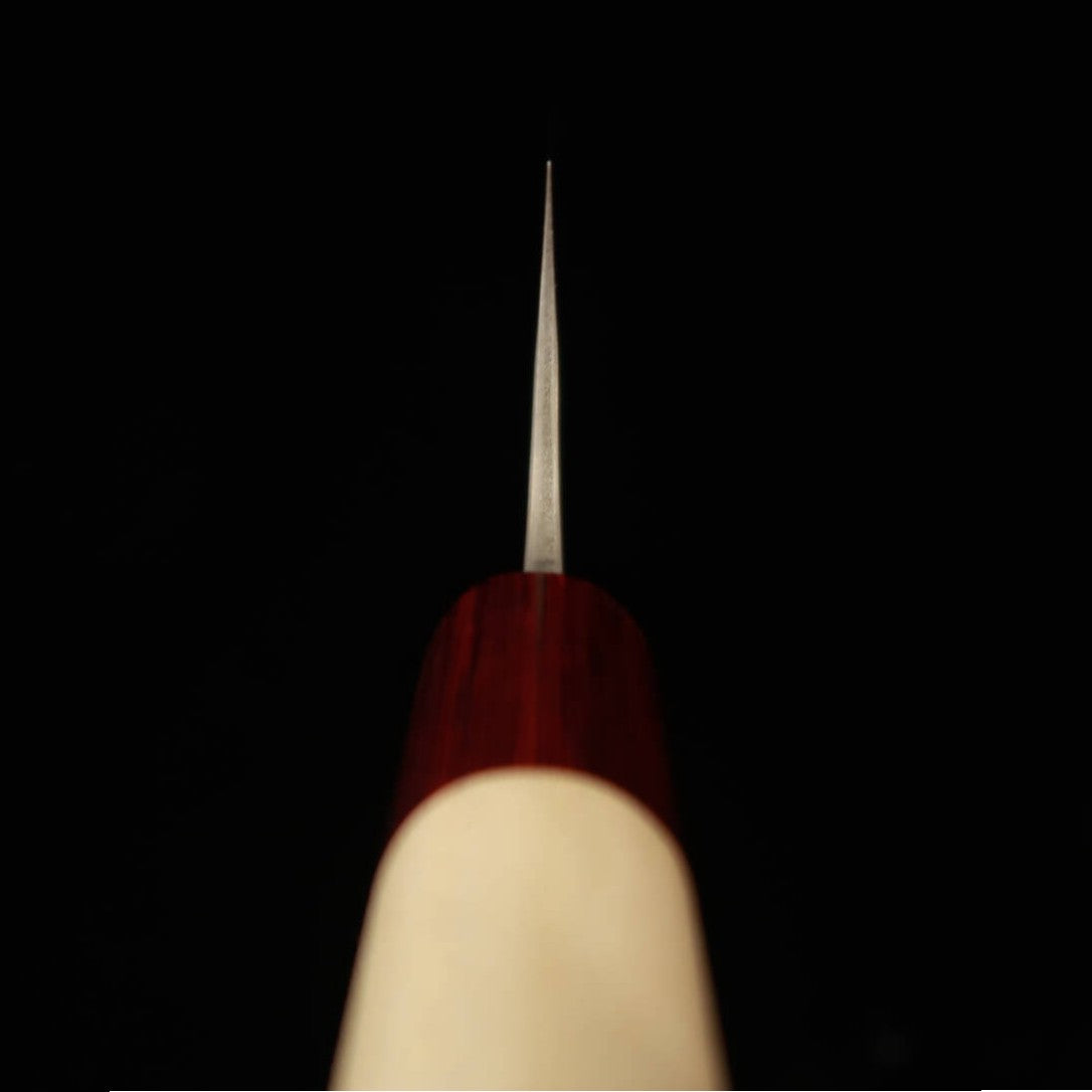 MASAKAGE Inox, núcleo Shirogami nº2, forjado, série Yuki, Gyuto (210/240mm)