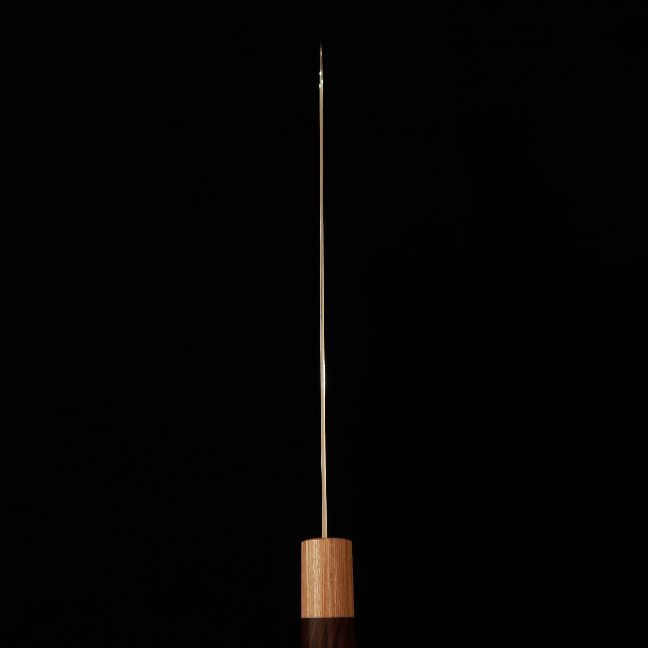 Yuta Katayama VG10 Damasco acabado pulido Gyuto mango de palo violeta en forma de castaña (210/240 mm)