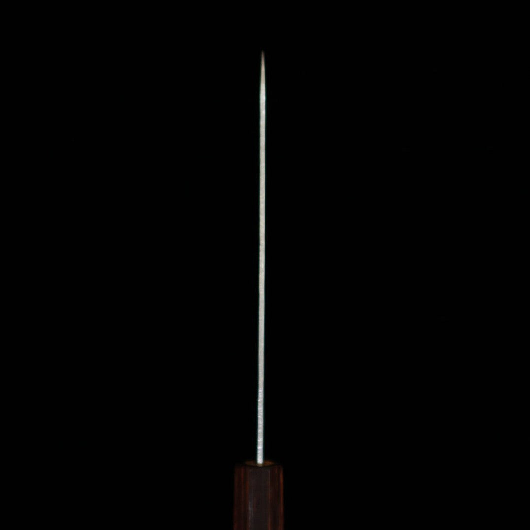 三浦MIURA ペティ 銀紙三号 梨地 欅柄(135mm)