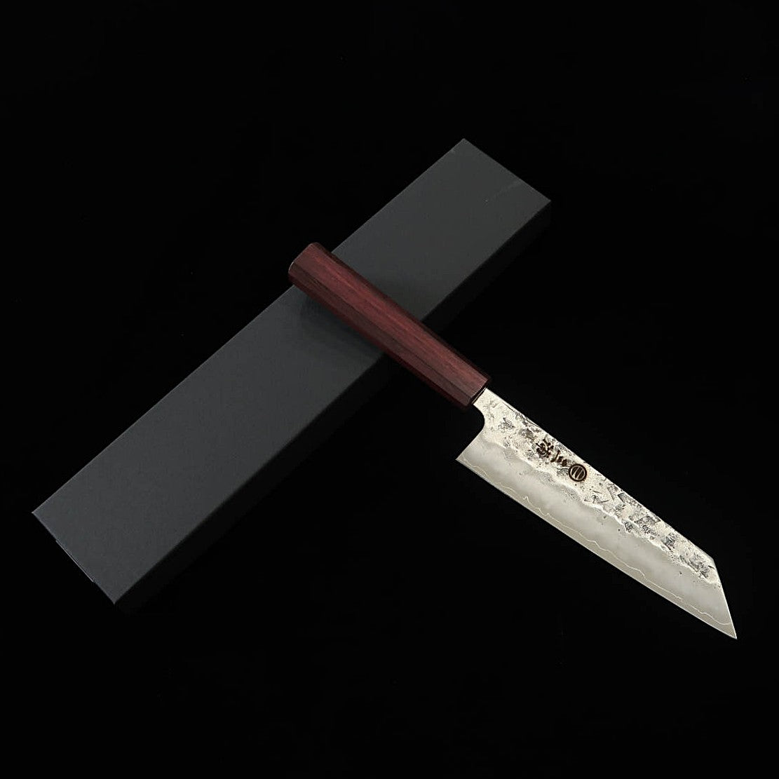 Bunka MIURA SLD acabado Nashiji mango octogonal de roble púrpura (170mm)