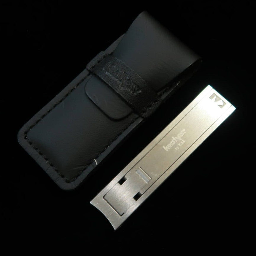 カーショウ Kershaw ツメキリ リーフタイプ 革ケース付 PQ-1002