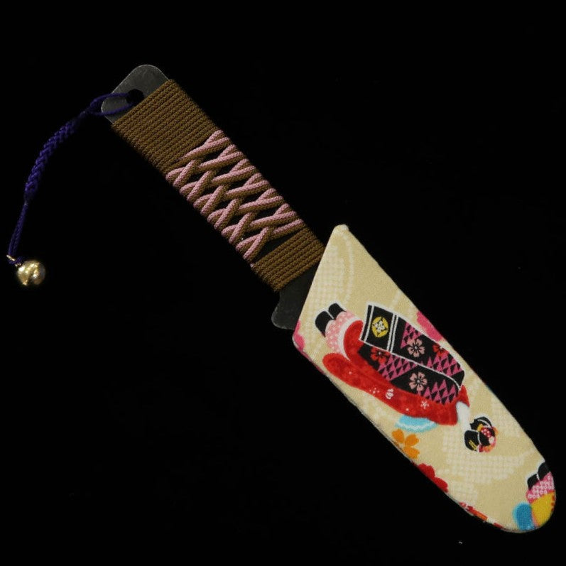 Nagaokakanekoma HIGONOKAMI cuchillo multiusos, acero blanco -J- (65 mm)