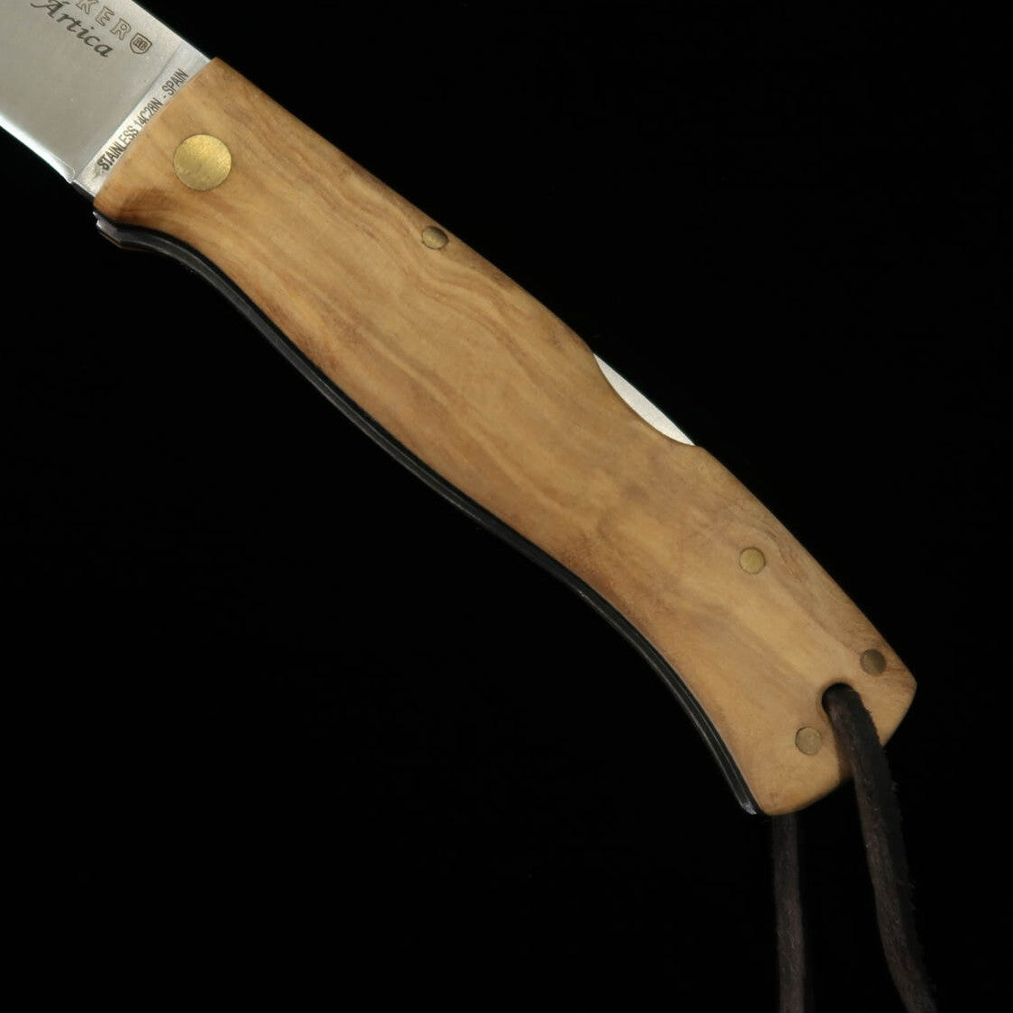 Canivete JOKER Altica jok-NO156 Cabo de Madeira de Oliveira (75mm)