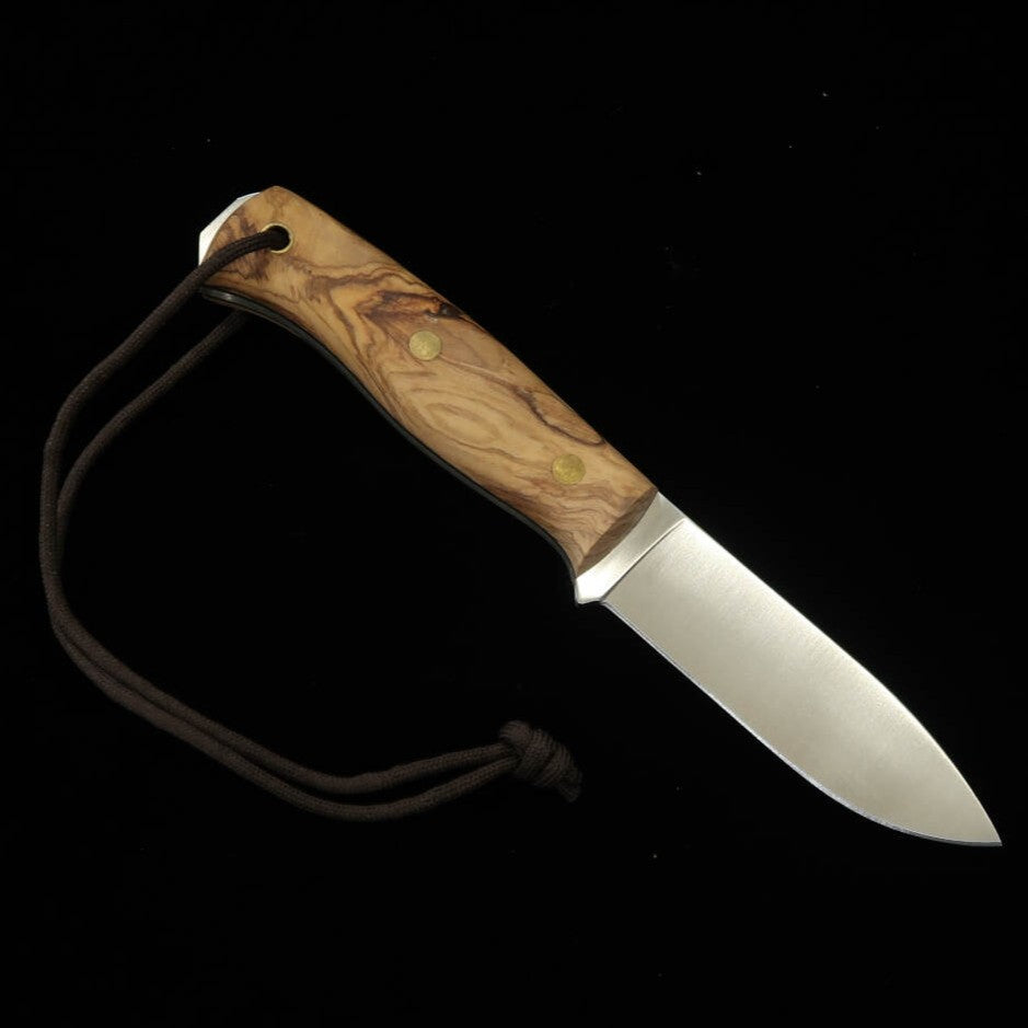 Faca de campping JOKER jok0007 CO123-P Ember F com firesteel de oliva