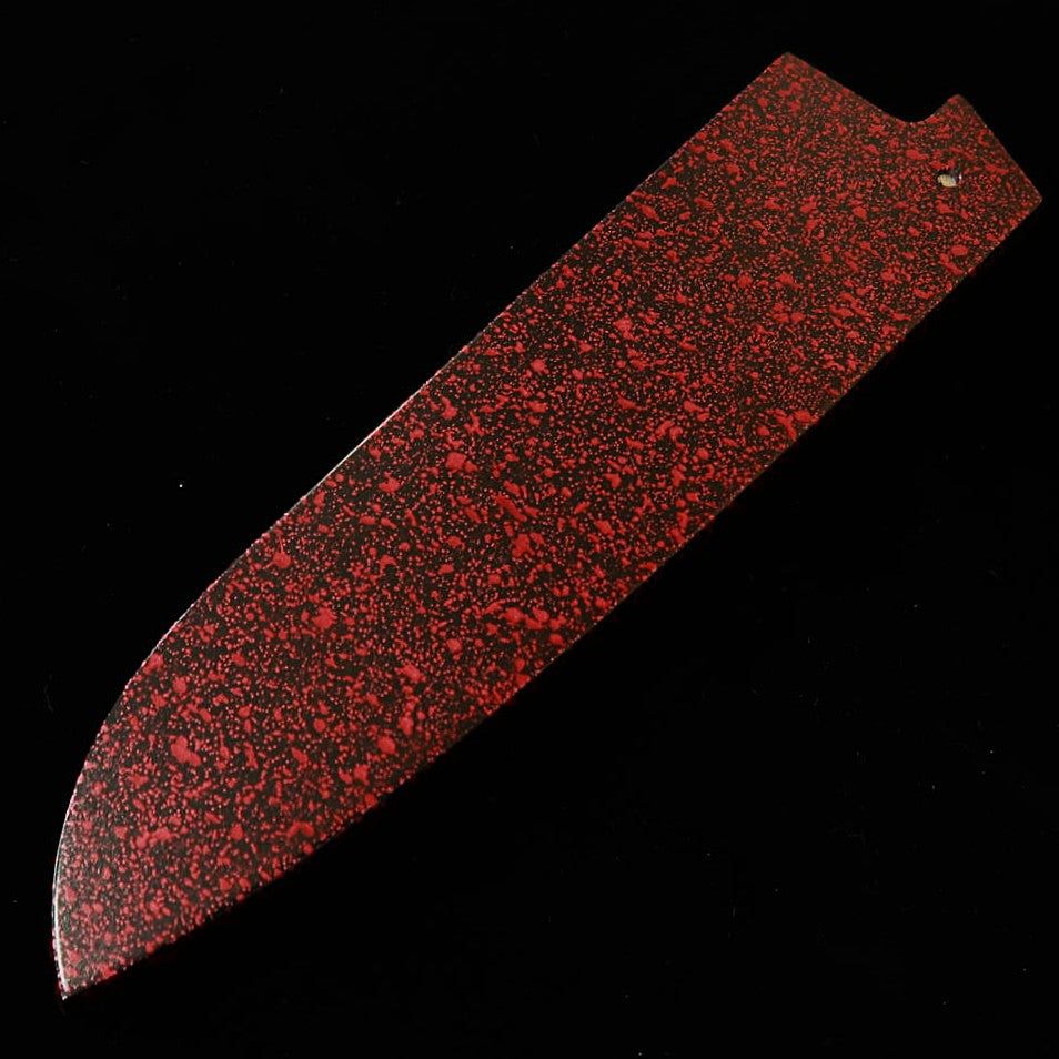 ZANMAI Fourreau pour Santoku, rouge (180 mm)