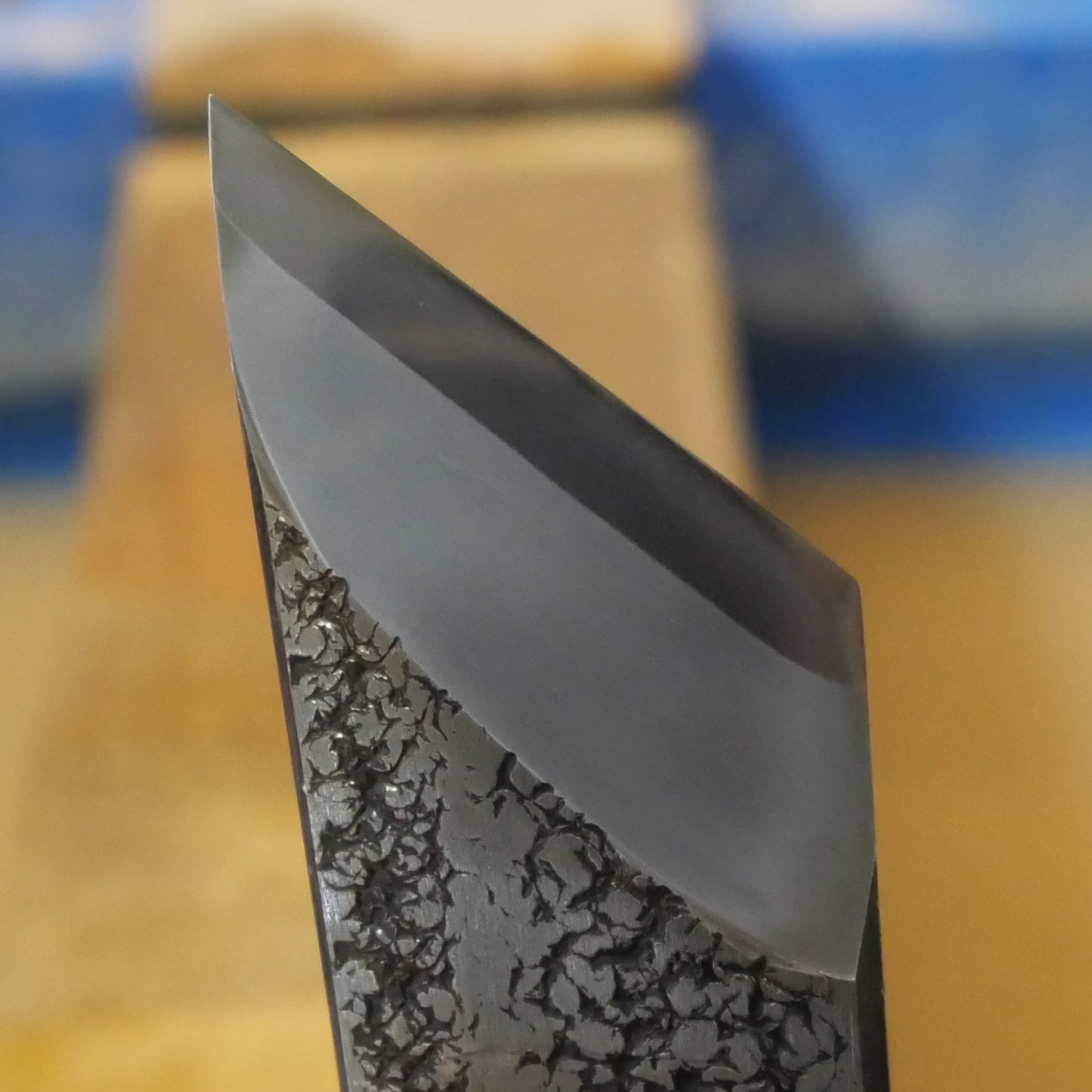 天然砥石 中山 畑中時代 コッパ 手切り(83×111×19mm)