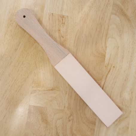 Correa de cuero para afilar (Razor strop)